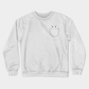 Cat in a pocket Crewneck Sweatshirt